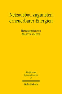 Vorderes Coverbild Netzausbau zugunsten erneuerbarer Energien