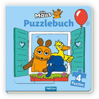 Vorderes Coverbild Trötsch Die Maus Puzzlebuch
