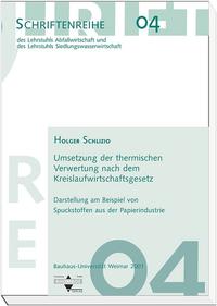 Vorderes Coverbild Umsetzung der thermischen Verwertung nach dem Kreislaufwirtschaftsgesetz
