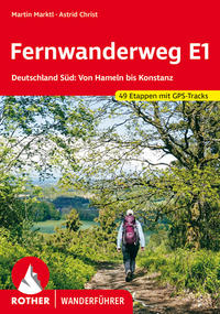 Vorderes Coverbild Fernwanderweg E1 Deutschland Süd
