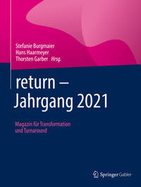 Vorderes Coverbild return – Jahrgang 2021
