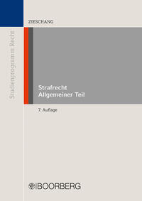 Vorderes Coverbild Strafrecht Allgemeiner Teil