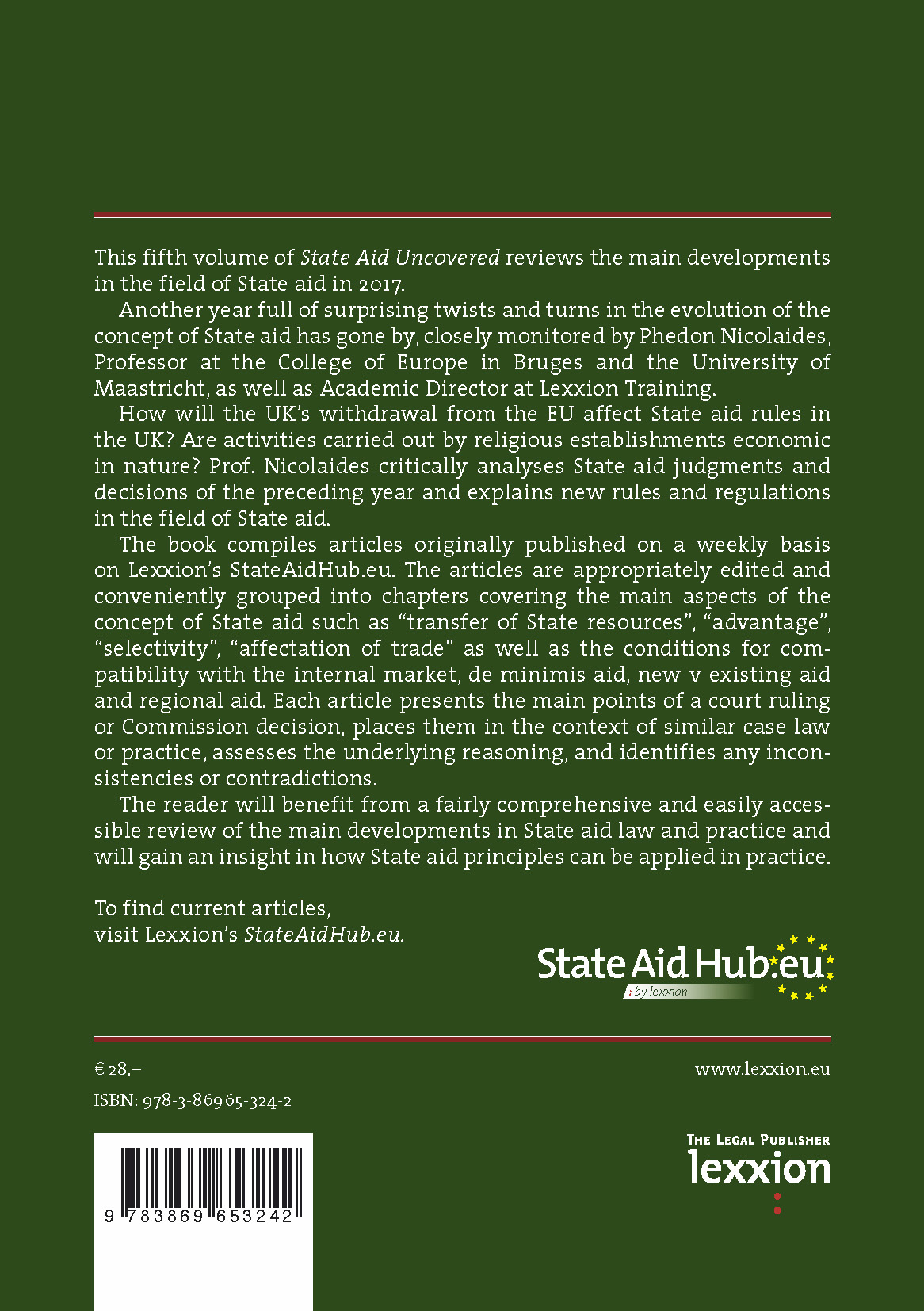 Rückseitencover State Aid Uncovered