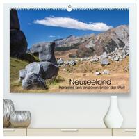 Vorderes Coverbild Neuseeland - Paradies am anderen Ende der Welt (hochwertiger Premium Wandkalender 2025 DIN A2 quer), Kunstdruck in Hochglanz