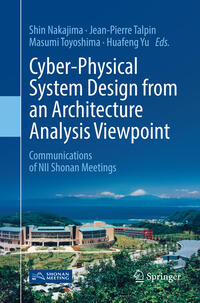 Vorderes Coverbild Cyber-Physical System Design from an Architecture Analysis Viewpoint