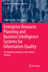 Vorderes Coverbild Enterprise Resource Planning and Business Intelligence Systems for Information Quality