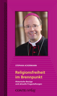 Vorderes Coverbild Religionsfreiheit im Brennpunkt