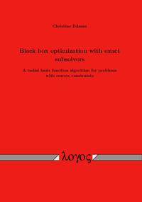 Vorderes Coverbild Black box optimization with exact subsolvers