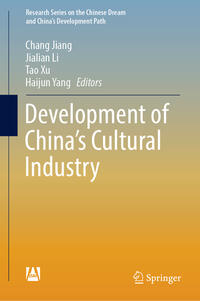 Vorderes Coverbild Development of China’s Cultural Industry