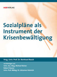 Vorderes Coverbild Sozialpläne als Instrument der Krisenbewältigung