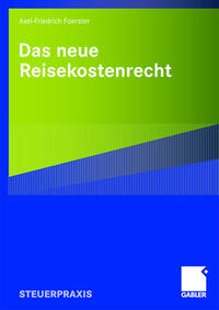 Vorderes Coverbild Das neue Reisekostenrecht