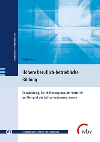 Vorderes Coverbild Höhere beruflich-betriebliche Bildung