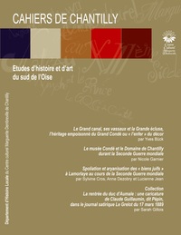 Vorderes Coverbild Les Cahiers de Chantilly, n°15