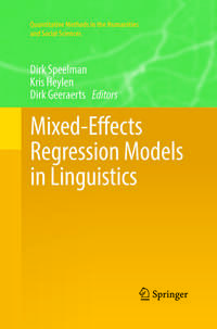 Vorderes Coverbild Mixed-Effects Regression Models in Linguistics