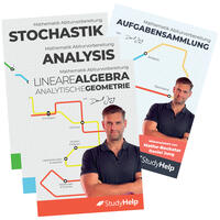 Vorderes Coverbild Mathematik Abitur Lernhefte Set inkl. Aufgabensammlung
