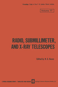 Vorderes Coverbild Radio, Submillimeter, and X-Ray Telescopes