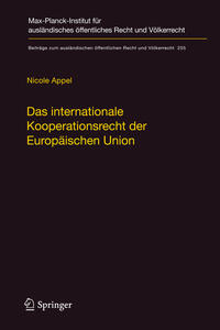 Vorderes Coverbild Das internationale Kooperationsrecht der Europäischen Union