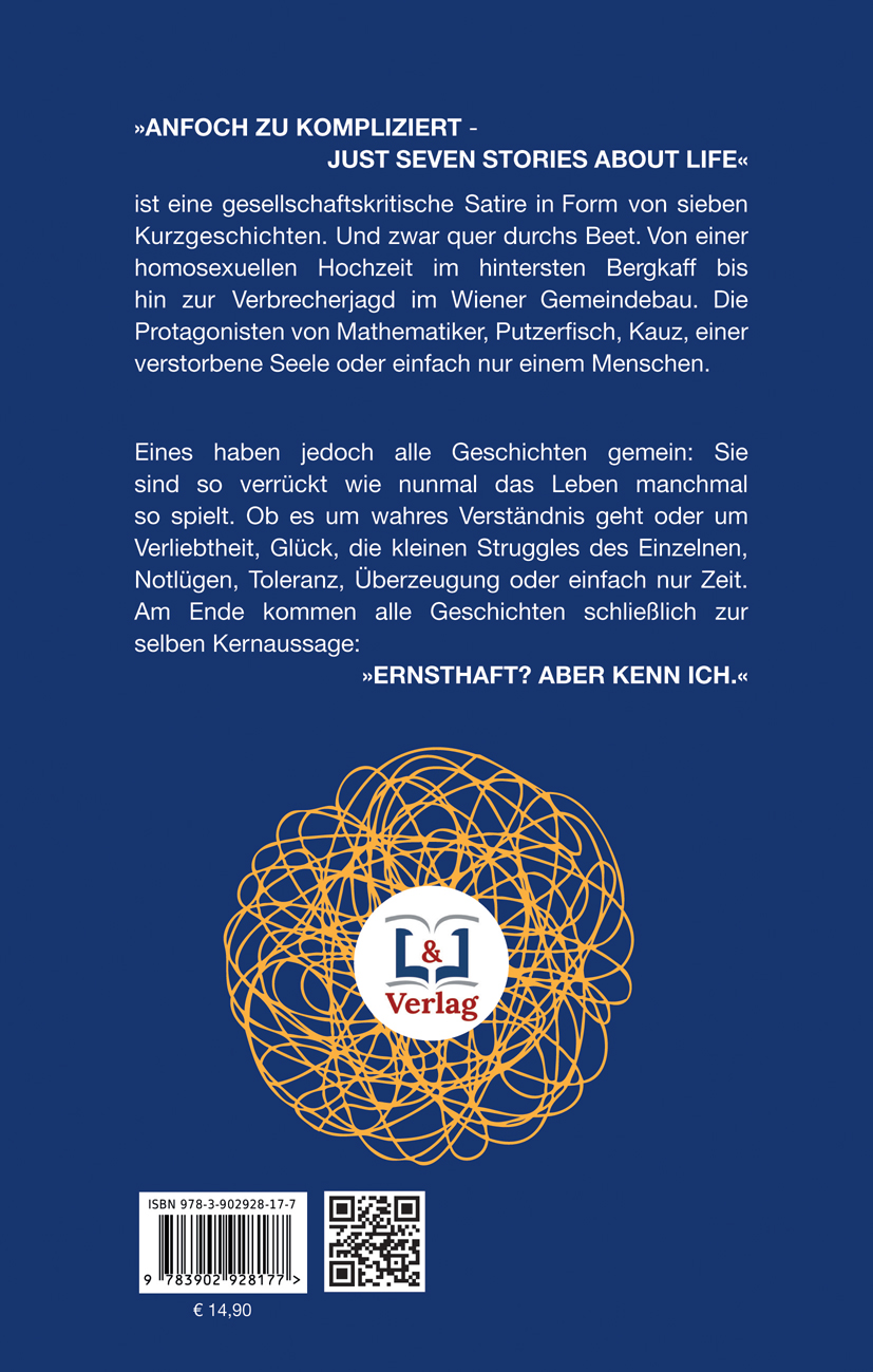 Rückseitencover Anfoch zu kompliziert