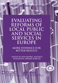 Vorderes Coverbild Evaluating Reforms of Local Public and Social Services in Europe