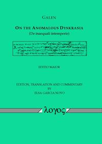 Vorderes Coverbild On the Anomalous Dyskrasia (De inaequali intemperie)