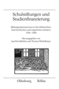 Vorderes Coverbild Schulstiftungen und Studienfinanzierung