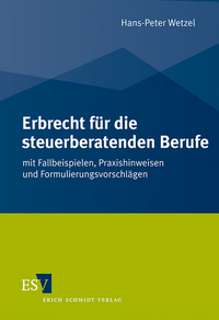 Vorderes Coverbild Erbrecht für die steuerberatenden Berufe