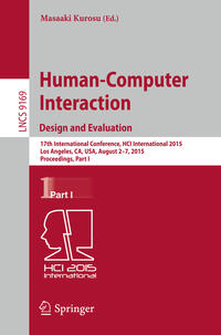 Vorderes Coverbild Human-Computer Interaction: Design and Evaluation