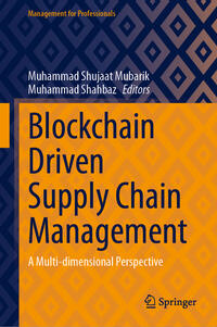 Vorderes Coverbild Blockchain Driven Supply Chain Management