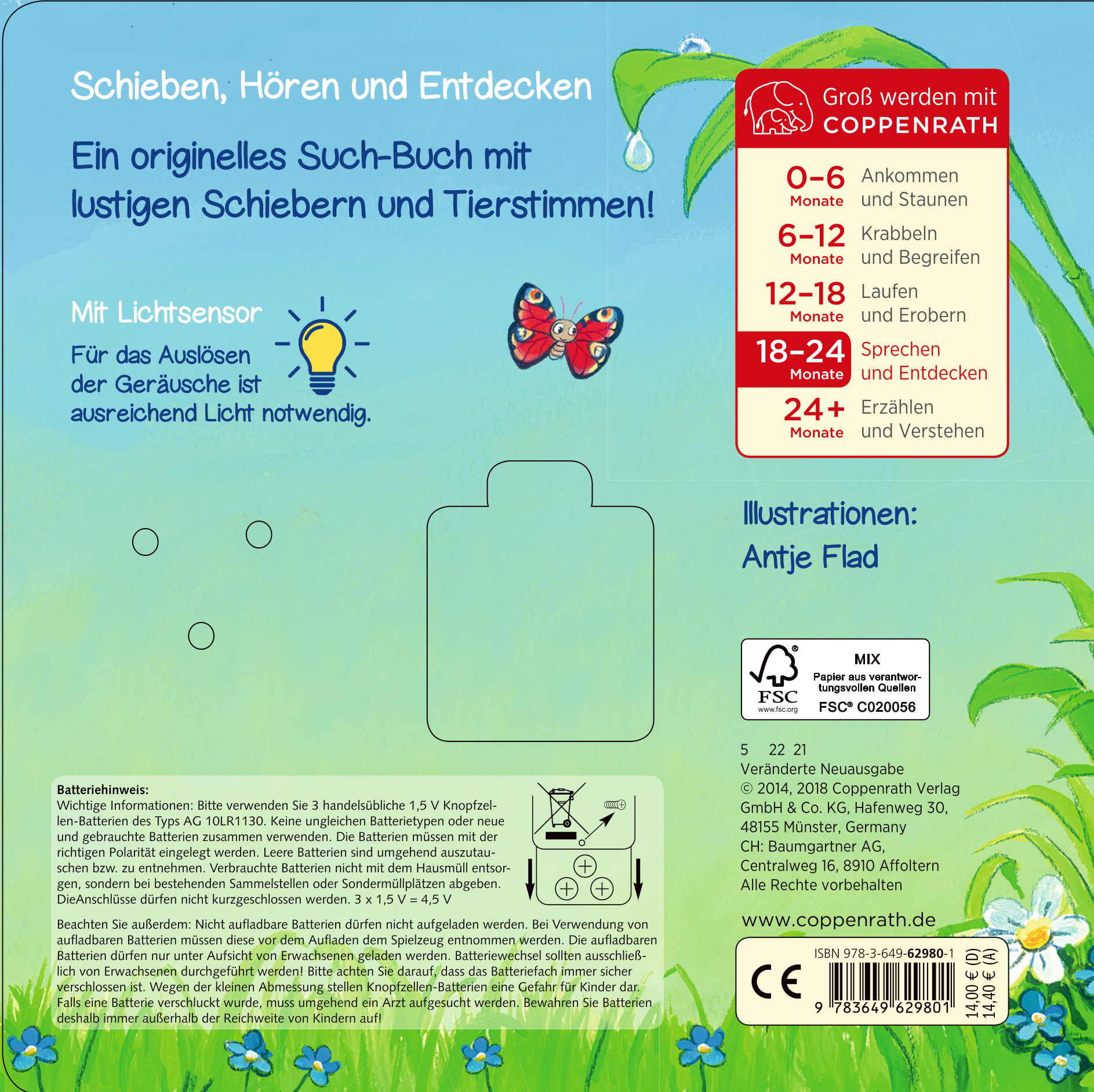Rückseitencover Kribbelkrabbel! Wen hörst du hier?
