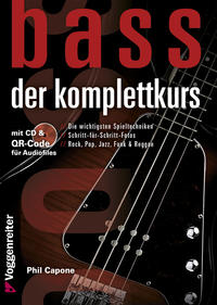 Vorderes Coverbild BASS - DER KOMPLETTKURS