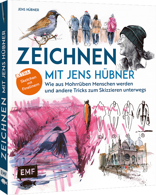 Anderes Coverbild Zeichnen mit Jens Hübner – Entschleunigen durch Zeichnen