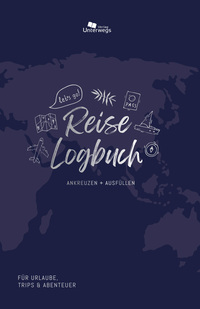 Vorderes Coverbild Unterwegs Reise-Logbuch