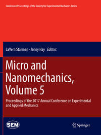 Vorderes Coverbild Micro and Nanomechanics, Volume 5