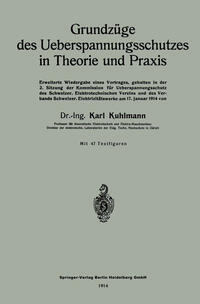 Vorderes Coverbild Grundzüge des Ueberspannungsschutzes in Theorie und Praxis