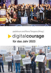 Vorderes Coverbild Digitalcourage für das Jahr 2023