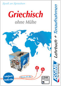 Vorderes Coverbild ASSiMiL Griechisch ohne Mühe - Audio-Sprachkurs - Niveau A1-B2
