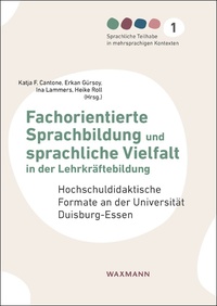 Vorderes Coverbild Fachorientierte Sprachbildung und sprachliche Vielfalt in der Lehrkräftebildung