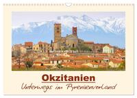 Vorderes Coverbild Okzitanien - Unterwegs im Pyrenäenvorland (Wandkalender 2025 DIN A3 quer), CALVENDO Monatskalender