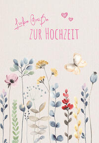 Vorderes Coverbild Liebe Grüße zur Hochzeit