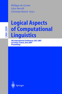 Vorderes Coverbild Logical Aspects of Computational Linguistics