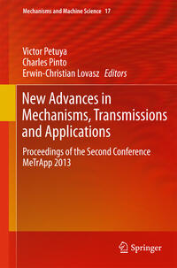 Vorderes Coverbild New Advances in Mechanisms, Transmissions and Applications