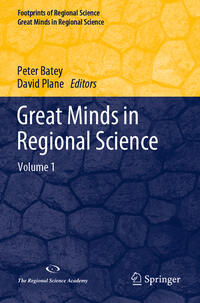 Vorderes Coverbild Great Minds in Regional Science