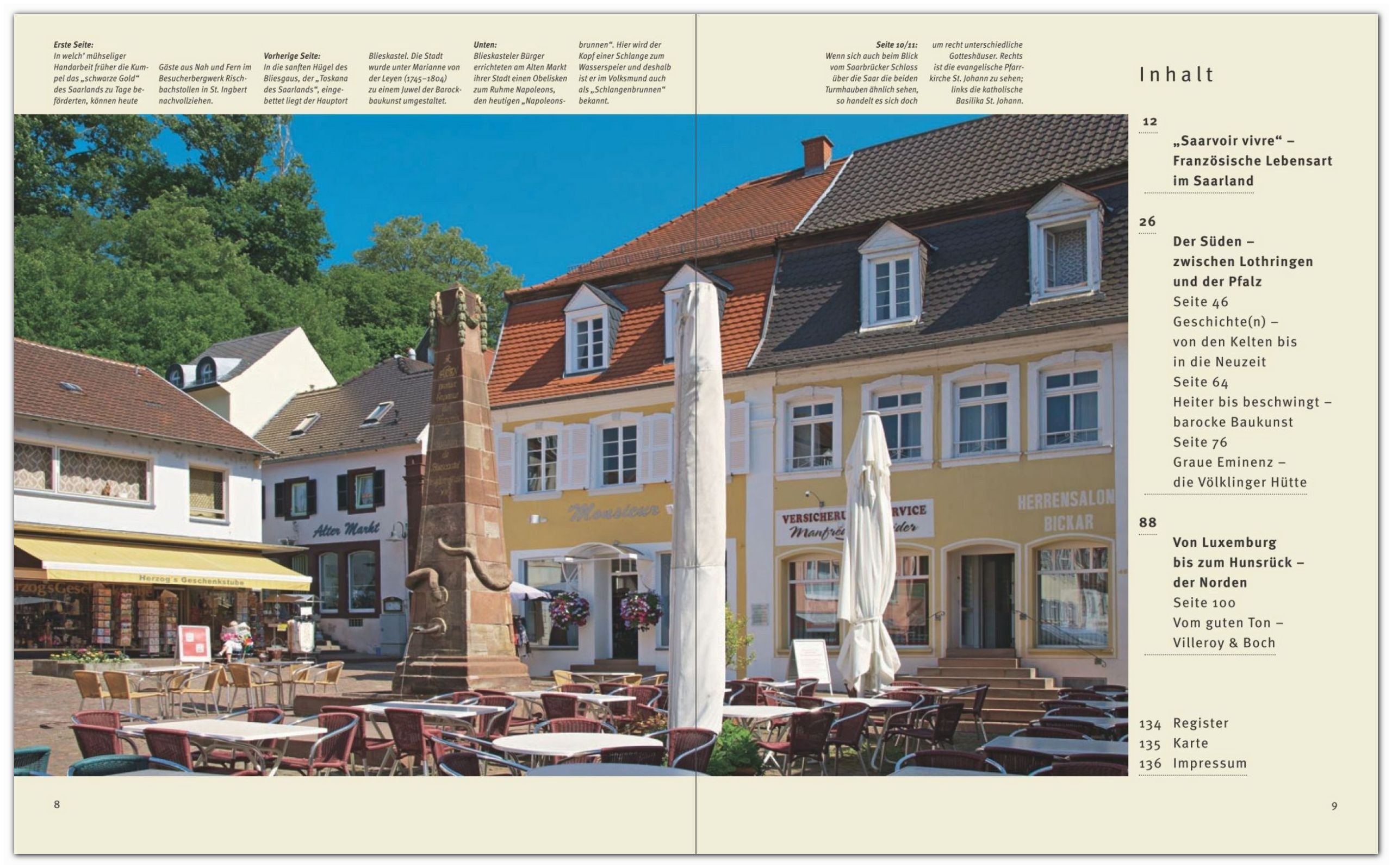 Beispielinhalt (Bild) Reise durch das Saarland