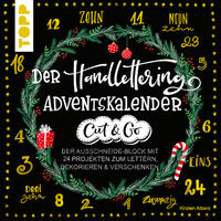 Vorderes Coverbild Der Handlettering-Adventskalender - Cut & Go