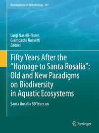 Vorderes Coverbild Fifty Years After the "Homage to Santa Rosalia": Old and New Paradigms on Biodiversity in Aquatic Ecosystems