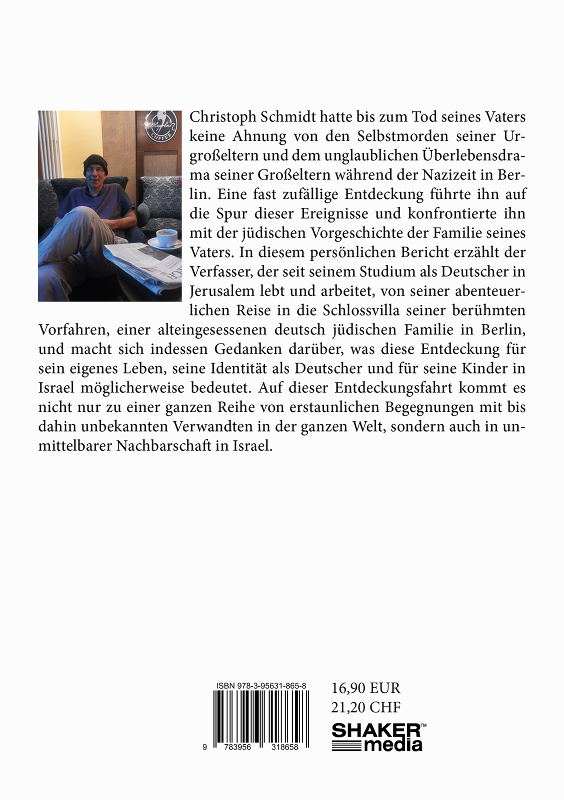 Rückseitencover Meine Reise in das verzauberte Haus