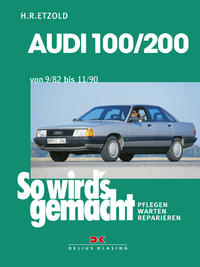 Vorderes Coverbild Audi 100/200 von 9/82 bis 11/90