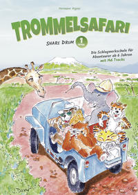 Vorderes Coverbild Trommelsafari Snare Drum Level 1