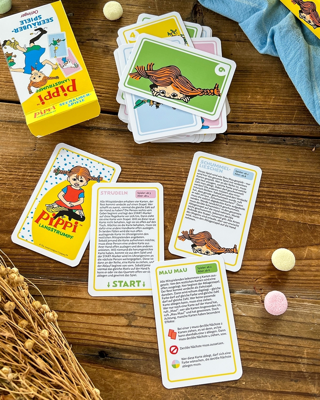 Beispielinhalt (Bild) Pippi Langstrumpf. Seeräuber-Spiele