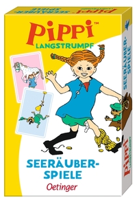 Vorderes Coverbild Pippi Langstrumpf. Seeräuber-Spiele